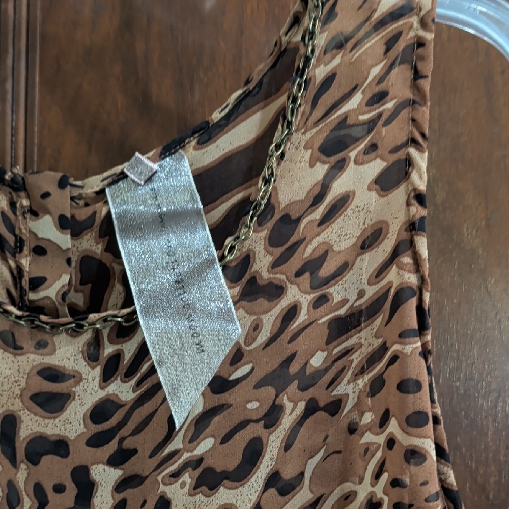 Moon Collection Animal Print Tank Top - Picture 4 of 7